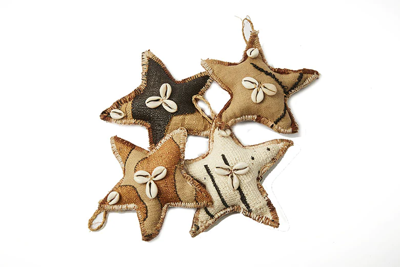 Kuba + Mudcloth Star Ornament