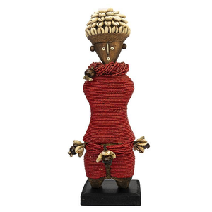 Beaded Namji Doll (Red-W)